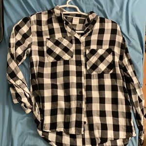Plaid, long sleeve shirt